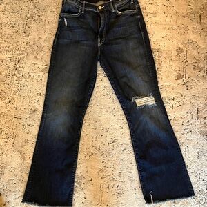 MOTHER Denim stretch jeans in dark wash